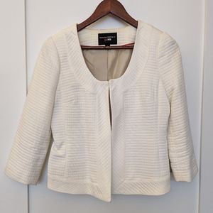 🤍BR cotton jacket, white